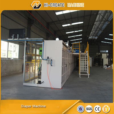 Ultrasonic Sanitary Napkin Pad Making Machine For Napkin Producing