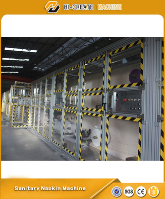 A Servo Or Full Servo Automatic Pad Production Line 600 - 800pcs/Min
