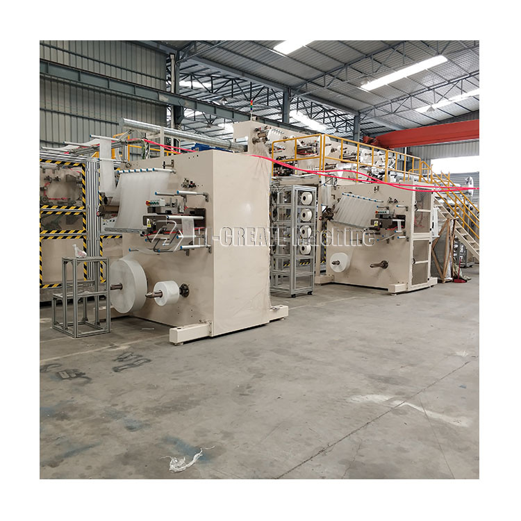 Baby Diapers Production Equipment Automatic Adult Baby Diaper Making Machine