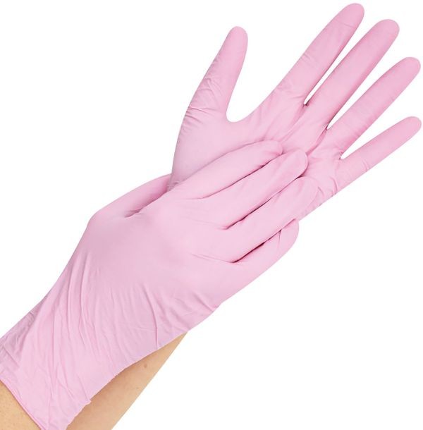 Blue Non Sterile Medical Nitrile Gloves 100 Pcs/Box