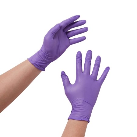 Blue Non Sterile Medical Nitrile Gloves 100 Pcs/Box